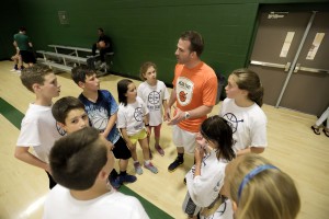 Head Start Basketball Director Mike Klinzing hosts his camp in Strongsville.